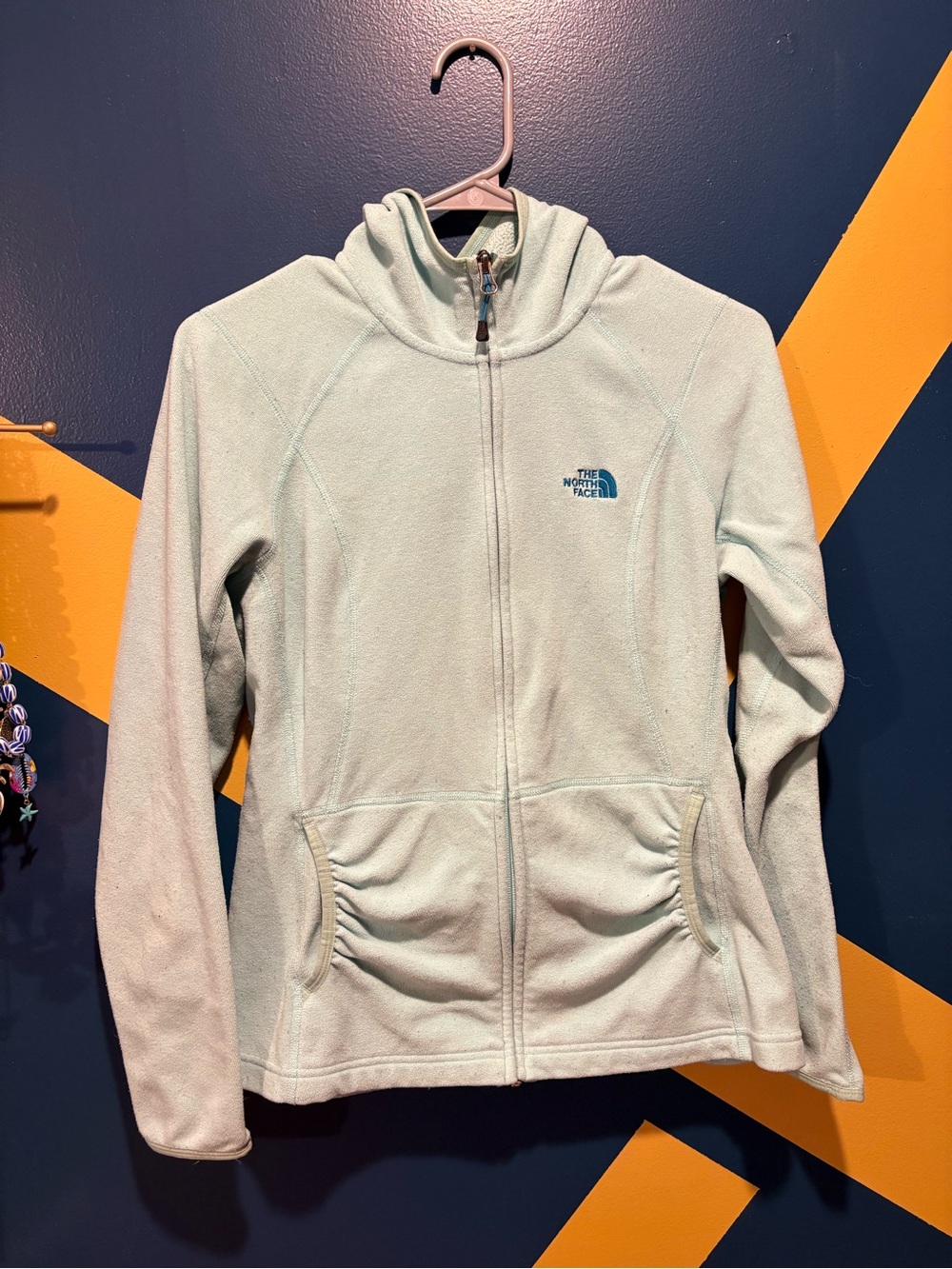 The North Face Aqua Lightweight Full Zip Hooded Jacket GUC